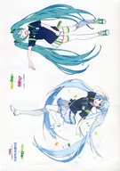 B5ステッカー ナツキタ2019 北海道フェア描き下ろし 「NewDays×初音ミク」