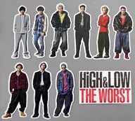 人型ステッカー(10種セット) 「HiGH＆LOW THE WORST」