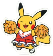 ピカチュウ(チアリーディング) ダイカットステッカー Pokemon SPORTS 「ポケットモンスター」 ポケモンセンター限定