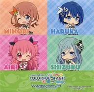MOREMORE JUMP! オリジナルステッカー 「プロジェクトセカイ カラフルステージ! feat.初音ミク×Animax Cafe+＆CoLaBoNo」 メニュー注文特典