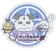 集合(召喚) てんし あくま プリズムトラベルステッカー 「ちいかわ なんか小さくてかわいいやつ てんし あくま＠東京駅」