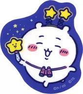 ちいかわ(背景/星) 「ちいかわ なんか小さくてかわいいやつ×東京スカイツリー ちいかわ☆星ふるスカイツリー トレーディングスマホに貼れるサイズのクリアステッカー」