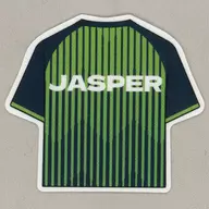 じゃすぱー 出演者ユニフォームステッカー TEAM JASPER 「加藤純一 presents 第二回 配信者ハイパーゲーム大会 ハイバーガチャ」 C-40賞