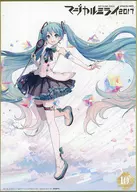 初音ミク(2017) 「フラットガシャポン 初音ミク マジカルミライ 10th Anniversary メモリアル色紙コレクション」