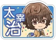 太宰治 「文豪ストレイドッグス トレーディングネームバッジ風アクリルクリップ きゃらペコドーナツ」