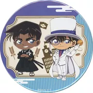 服部平次＆怪盗キッド 76mmキャラ缶バッジ「オンラインクジら 名探偵コナン」 D-12賞