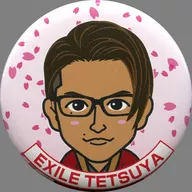 TETSUYA(EXILE) 缶バッジ 2018桜ver. EXILE TRIBE STATION オンラインカプセル