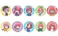 全10種セット 「五等分の花嫁 デフォルメトレーディング缶バッジ メガネ＆スポーツ」