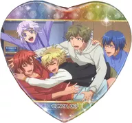 アニメシーン H ハート缶バッジ 「ドリフェス!R くじ」 D-18賞