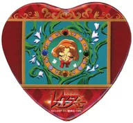 8.鳳凰寺風 ハート缶バッジ 「魔法騎士レイアース」