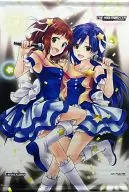 アイドルマスター 天海春香＆如月千早 ラジオ『iM＠STUDIO』 bomi先生描きおろしB2タペストリー 「HiBiKi Radio Station×THE IDOLM＠STER 春のP祭り」