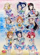 [単品] Aqua 記念B2タペストリー 「ラブライブ!スクフェス感謝祭2016 ～OSAKA～ グッズ付き優先入場券」 同梱特典