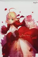 セイバー(赤ドレス/Fateシリーズ) TYPE-MOON イラストB2タペストリーシリーズ 14 「TYPE-MOON展 Fate/stay night -15年の軌跡-」