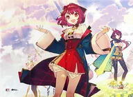 [単品] 集合 描き下ろしイラストA1組立棒タペストリー 「PS4/switchソフト ソフィーのアトリエ2 ～不思議な夢の錬金術士～ スペシャルコレクションボックス」 同梱特典