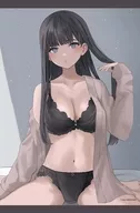 05.suto Ver.A GAKAKUコレクション B2タペストリー 「Lingerie Girls-Bloom-」