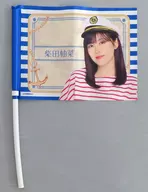 柴田柚菜 個別フラッグ 「真夏の全国ツアー2023」 乃木坂46 Mobile 『乃木坂ちゃんと真夏の全国クルーズ』キャンペーン景品