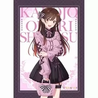 水原千鶴 ゴシック風デート服 描き下ろしB2タペストリー(シングルスエード) 「彼女、お借りします POP UP SHOP」