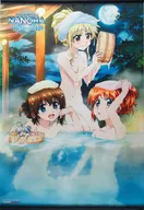 集合(露天風呂) 描き下ろしB1タペストリー 「Blu-ray 魔法少女リリカルなのは Reflection 特装版/超特装版/ゲーマーズ限定超特装版」 ゲーマーズ購入特典