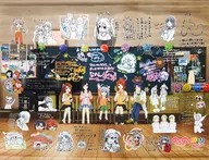 集合 キャスト＆スタッフ寄せ書きタペストリー 「のんのんびより のんすとっぷ」