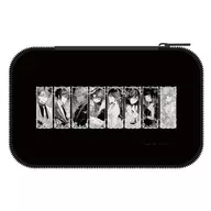 [新品] 01.コマ割りデザイン(描き下ろしイラスト) モバイルアクセサリーケース 「春夏秋冬代行者」