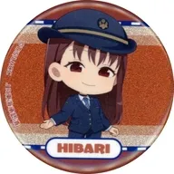 放虎原ひばり(名前あり) 「JR東海×TVアニメ 負けヒロインが多すぎる! コラボキャンペーン 負けヒロインのボイスが多すぎる!～豊橋へようこそ!～ part2 トレーディング ちびキャラ 駅員ver. 第2弾 グリッター缶バッジ」