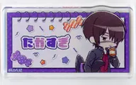 高杉晋助 「3年Z組銀八先生 POP UP SHOP お菓子パーティー! in テレ東本舗。 アクリルプレートバッジ セット2 ハロウィンver.(グラフアートイラスト)」
