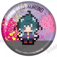 黒廼ミコ きゃらどっと缶バッジ 「TVアニメ ネクロノミ子のコズミックホラーショウ」