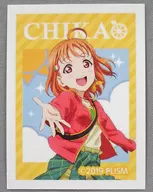 高海千歌 ミニブロマイド 「セガコラボカフェ ラブライブ!サンシャイン!! The School Idol Movie Over the Rainbow 第1弾」 フードメニュー注文特典