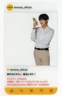 ブイ ミニフォトカード(日本語版)  「LEMONA×BTS(防弾少年団)」 対象商品購入特典