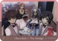 [単品] 集合 クリアカード 「コードギアス 反逆のルルーシュ×animatecafe Chocolate＆Tea lounge チョコ＆ティーラウンジ ギフトボックス」 同梱品