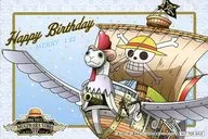 ゴーイングメリー号 バースデーカード 「ワンピース Character’s BIRTHDAY PARTY! -January-」 麦わらストア 対象商品購入特典