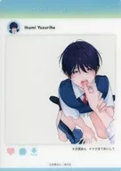 楪郁巳(イラスト右側) 「ナカまであいして ドラマCD3巻発売記念/百瀬あん先生×Gratte animatecafe pasha★tte トレーディングSNS風クリアカード」