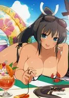 焔(A) 銀塩ブロマイド 「くじコレ 閃乱カグラ NewWave Gバースト 5 スプラッシュブロマイド 焔紅蓮隊」 ブロマイド賞-12