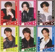 SixTONES THE CARDS(オリジナルフォトカード6枚セット) 「CD THE VIBES 初回盤A」 購入特典