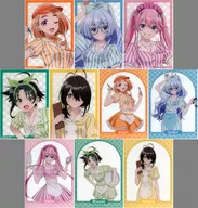 全10種セット 「TVアニメ 紫雲寺家の子供たち POP UP SHOP in ボークス秋葉原ホビー天国2 描き下ろし アメリカンダイナーver. トレーディングアクリルカード」