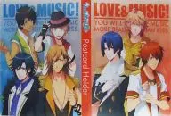 ST☆RISH＆セシル ポストカードフォルダー RAINBOW 「うたの☆プリンスさまっ♪」 アニメイトガールズフェスティバル2012限定