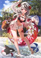 沙花叉クロヱ 箔押し複製サイン＆直筆メッセージ入りパセリ描き下ろしポストカード 「バーチャルYoutuber ホロライブ 沙花叉クロヱ 誕生日記念2022 誕生日記念フルセット」 購入特典