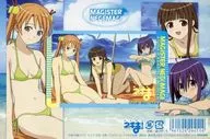 神楽坂明日菜/近衛木乃香/宮崎のどか「魔法先生ネギま!/加藤はつえ [台紙付き]」