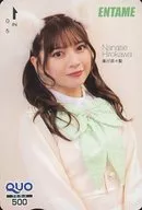 「クオカード500 廣川奈々聖」 月刊エンタメ 2023年3月・4月号 全プレ