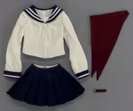 DD用 セーラー服セット (ネイビー・SS-S胸) 「天使のころもスタンダード」 ボークスショップ＆ホビー天国ウェブ限定