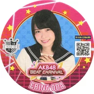 小田えりな コラボコースター 「AKB48ビートカーニバル×AKB48 CAFE＆SHOP」 コラボメニュー注文特典