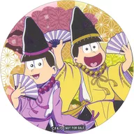 トド松＆十四松(平安) ドリンクコースター 「セガコラボカフェ なんば千日前 おそ松さん」 ドリンクメニュー注文特典