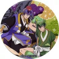 一松＆チョロ松(F6妖怪) ドリンクコースター 「セガコラボカフェ なんば千日前 おそ松さん」 ドリンクメニュー注文特典