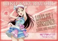 桜内梨子 紙製オリジナルランチョンマット(第2弾) 「ラブライブ!スクールアイドルフェスティバル ALL STARS×THEキャラCAFE」 キズナフード注文特典