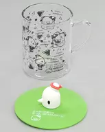 hacchi×タキシードサム グラスマグセット 「ナポリの男たち×はぴだんぶい POP UP SHOP」