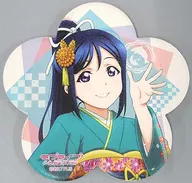 松浦果南 陶器コースター 晴れ着Collection ver. 「ラブライブ!サンシャイン!!」 プレミアムショップ限定