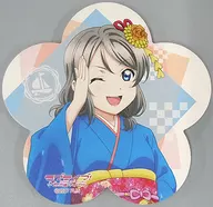 渡辺曜 陶器コースター 晴れ着Collection ver. 「ラブライブ!サンシャイン!!」 プレミアムショップ限定