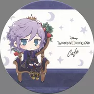 エペル・フェルミエ 紙製コースター 「ディズニー ツイステッドワンダーランド×OH MY CAFE 第一弾」 ドリンク注文特典