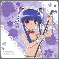 古手梨花 コースター 「ひぐらしのなく頃に WEBくじ ～Maid Bikini Assort～」 購入特典
