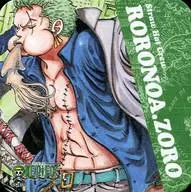 ロロノア・ゾロ(名前/緑) 「ワンピース アートコースター」 ジャンプフェスタ2016グッズ
